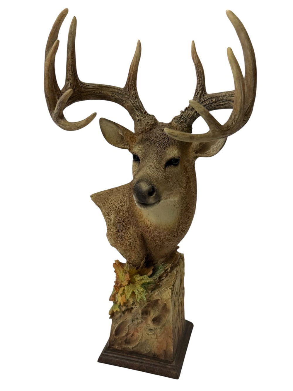 Mill Creek Studios MCSI 2007 Whitetail Buck Deer Bust Sculpture 15” Wildlife